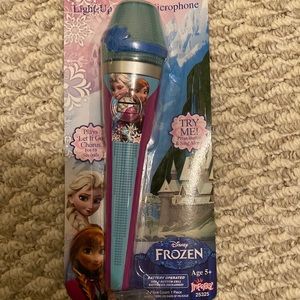 Disney frozen light up microphone kids NWT never opened or used